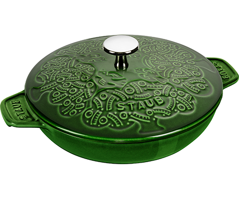 【美品】staub ストウブ ミナペルホネン フォレストホットプレート